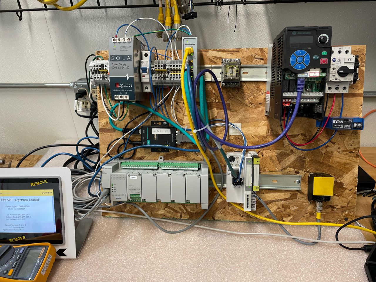 Tablero de PLC Allen-Bradley